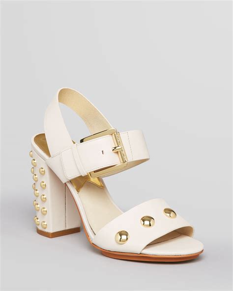 flat michael kors sandals|michael kors high heel sandals.